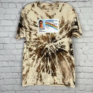 Superbad McLOVIN Philcos Graphic Shirt Custom Bleach Dye Unisex Medium